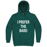  "I Prefer the Bard" hoodie, 3XL, Teal