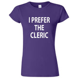 "I Prefer the Cleric" women's t-shirt Purple