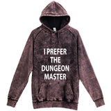  "I Prefer the Dungeon Master" hoodie, 3XL, Vintage Cloud Black