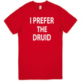  "I Prefer the Druid" men's t-shirt Red