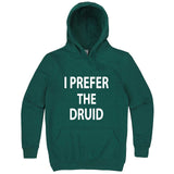  "I Prefer the Druid" hoodie, 3XL, Teal