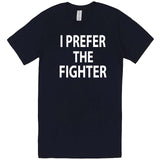  "I Prefer the Fighter" men's t-shirt Navy