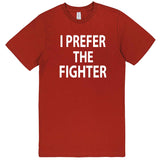  "I Prefer the Fighter" men's t-shirt Paprika