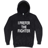  "I Prefer the Fighter" hoodie, 3XL, Vintage Black