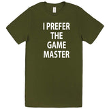  "I Prefer the Game Master" men's t-shirt Army Green