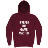  "I Prefer the Game Master" hoodie, 3XL, Vintage Brick