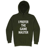  "I Prefer the Game Master" hoodie, 3XL, Army Green