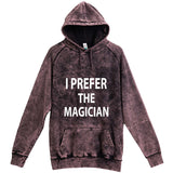  "I Prefer the Magician" hoodie, 3XL, Vintage Cloud Black