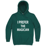  "I Prefer the Magician" hoodie, 3XL, Teal