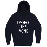  "I Prefer the Monk" hoodie, 3XL, Navy