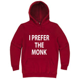  "I Prefer the Monk" hoodie, 3XL, Paprika