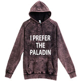  "I Prefer the Paladin" hoodie, 3XL, Vintage Cloud Black