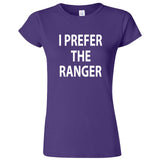  "I Prefer the Ranger" women's t-shirt Purple