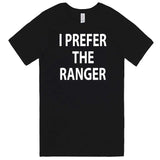  "I Prefer the Ranger" men's t-shirt Black