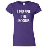  "I Prefer the Rogue" women's t-shirt Purple