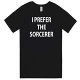  "I Prefer the Sorcerer" men's t-shirt Black