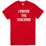  "I Prefer the Sorcerer" men's t-shirt Red