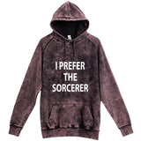  "I Prefer the Sorcerer" hoodie, 3XL, Vintage Cloud Black