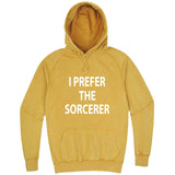  "I Prefer the Sorcerer" hoodie, 3XL, Vintage Mustard