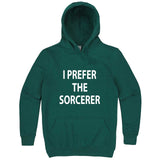  "I Prefer the Sorcerer" hoodie, 3XL, Teal