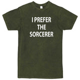  "I Prefer the Sorcerer" men's t-shirt Vintage Olive