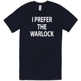  "I Prefer the Warlock" men's t-shirt Navy