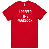  "I Prefer the Warlock" men's t-shirt Red