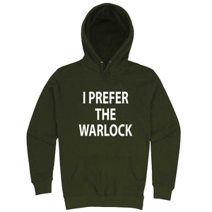  "I Prefer the Warlock" hoodie, 3XL, Vintage Black