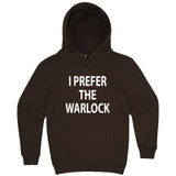  "I Prefer the Warlock" hoodie, 3XL, Chestnut