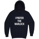  "I Prefer the Warlock" hoodie, 3XL, Navy