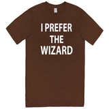  "I Prefer the Wizard" men's t-shirt Chestnut