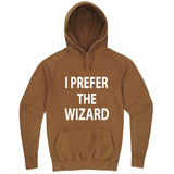  "I Prefer the Wizard" hoodie, 3XL, Vintage Camel