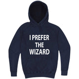  "I Prefer the Wizard" hoodie, 3XL, Vintage Denim
