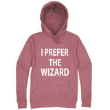  "I Prefer the Wizard" hoodie, 3XL, Mauve