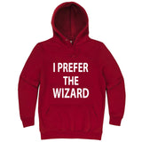  "I Prefer the Wizard" hoodie, 3XL, Paprika