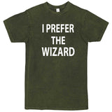  "I Prefer the Wizard" men's t-shirt Vintage Olive