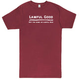  "Lawful Good - Not the same as Lawful Nice" men's t-shirt Vintage Brick