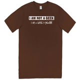  "I Am Not a Geek, I Am a Level 9 Paladin" men's t-shirt Chestnut