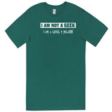  "I Am Not a Geek, I Am a Level 9 Paladin" men's t-shirt Teal