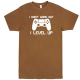  "I Don't Work Out, I Level Up - Video Games" men's t-shirt Vintage Camel