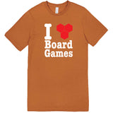 "I Love Board Games" men's t-shirt Meerkat