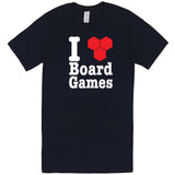  "I Love Board Games" men's t-shirt Navy