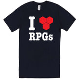  "I Love RPGs" men's t-shirt Navy