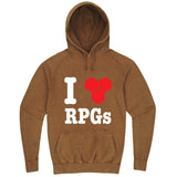  "I Love RPGs" hoodie, 3XL, Vintage Camel