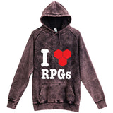  "I Love RPGs" hoodie, 3XL, Vintage Cloud Black