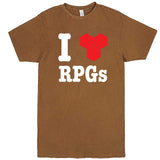  "I Love RPGs" men's t-shirt Vintage Camel