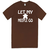  "Let My Meeple Go" men's t-shirt Chestnut
