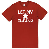  "Let My Meeple Go" men's t-shirt Paprika