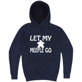  "Let My Meeple Go" hoodie, 3XL, Vintage Denim