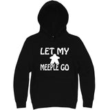  "Let My Meeple Go" hoodie, 3XL, Black
